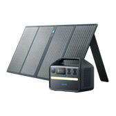 Anker 535 Solar Generator (PowerHouse 512Wh with 100W Solar Panel)