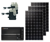 Mono Ground Mount Solar Kit with Microinverters